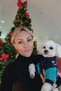 vilnius mariée olya avec Blond cheveux, âge 46