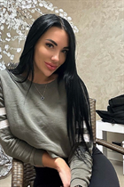 Slavic women vika from energodar with Black hair age 34 photo-23