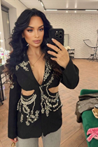 Ukrainian bride victoria from kiev with Black hair age 33 photo-7