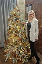 Fille allemande irina de kyiv avec Blond cheveux 49 ans photo-59