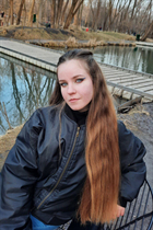 Ukrainian woman for marriage darichka from kiev with Light Brown hair age 25 photo-8