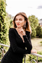 Mariée ukrainienne par correspondance anastasia de vinnitsa avec Chatain clairs cheveux, âge 26 photo-12