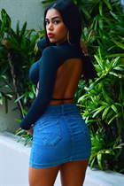 Brazilian single woman tais from sao paulo with Black hair 28 years old photo-4