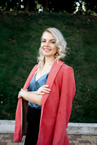 Wife from Ukraine marina from odessa with Blonde hair age 38 photo-14