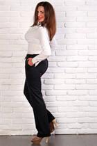 Beautiful ukrainian girl tamara from kiev with Dark Brown hair age 44 photo-1