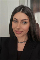 Belle femme ukrainienne sofia de kyiv avec Brunette cheveux, âge 24 photo-2