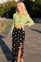 Femme célibataire ukrainienne evelina de kiev avec Blond cheveux, âge 25 photo-5