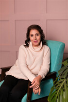 Bride from Ukraine landysha from polohy with Dark Brown hair age 63 photo-4