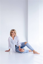 Dame ukrainienne anastasia de dnepr avec Blond cheveux, âge 39 photo-6