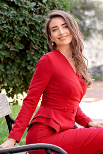 Perfect woman angela from london with Dark Brown hair age 47