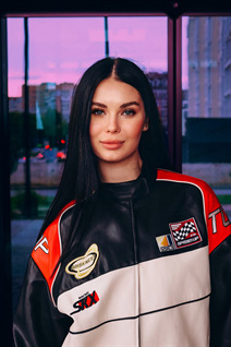 Belle femme ukrainienne célibataire sofia de khmelnitsky avec Brunette cheveux, âge 22