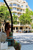 Pretty girl yana from barcelona with Black hair age 45 photo-11