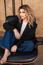 Dame d'Ukraine yulia de kiev avec Blond cheveux, âge 39 photo-2