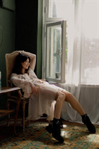 Beautiful single ukrainian woman maryna from kyiv with Black hair age 46 photo-2