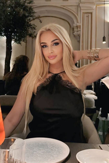 Femme ukrainienne célibataire anastasia de kyiv avec Blond cheveux, âge 23