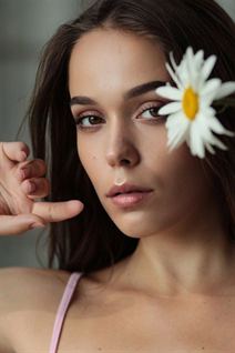 Femme ukrainienne célibataire darya de slavyansk avec Brunette cheveux, âge 25