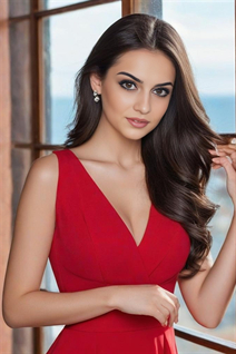 Ukrainian woman for dating mariiy from kremenchug with Light Brown hair age 22