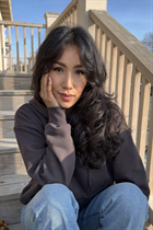 Mariée de almaty zhansaya avec Noirs cheveux, âge 37 photo-1