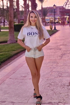 Belle femme allemande marina de hamburg avec Blond cheveux 33 ans photo-16