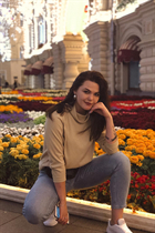 Jolie femme ukrainienne irina de ishmael avec Noirs cheveux, âge 26 photo-4