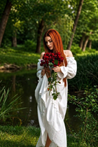 Belle fille ukrainienne iryna de kropyvnytskyi avec Auburn cheveux, âge 37 photo-14