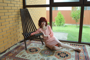 Beautiful woman of ukrainian liliya from boryspil with Light Brown hair age 35 photo-3