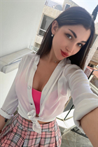 Hermosa chica ucraniana lisa de kiev con pelo Marrón oscuro y edad 24 photo-8