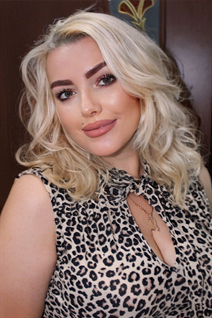 Ukrainian girl for marriage elena from poltava with Blonde hair age 53