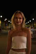 Ukrainian jolie fille anastasiia de kiev avec Blond cheveux, âge 24 photo-9