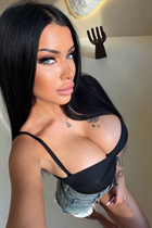 Ukrainian woman for marriage yelyzaveta from odesa with Black hair age 22
