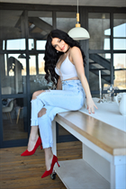 Ukrainian woman for dating oksana from kyiv with Black hair age 42 photo-15