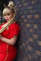 Lady from Ukraine caroline from pokrovsk with Blonde hair age 34 photo-5