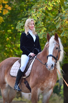 Femme parfaite iryna de bratislava avec Blond cheveux, âge 47 photo-6