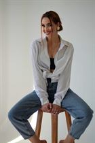 Ukrainian mariée anfisa de kharkov avec Brunette cheveux, âge 27 photo-4