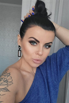 Femme ukrainienne célibataire varvara de kiev avec Noirs cheveux, âge 40 photo-8