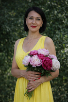 Beautiful wife from Ukraine tatiana from poltava with Dark Brown hair age 49 photo-14
