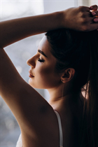 Ukrainian girl model anna from pervomaisk with Dark Brown hair age 22 photo-12