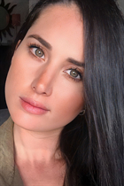 Femme parfaite bianca de madrid avec Brunette cheveux, âge 37 photo-1