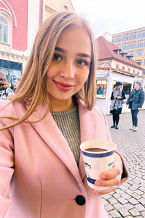Ukrainian wife from kherson anna with Light Brown hair age 26
