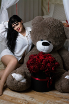 Chica ucraniana tamila de krivoy rog con pelo Marrón oscuro y edad 52 photo-22