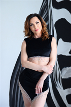 Jolie femme ukrainienne olga de kyiv avec Chatain clairs cheveux, âge 41