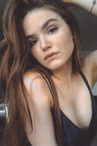 Beautiful woman of ukrainian valeria from cherkassy with Black hair age 25 photo-1