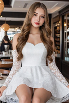 Impresionante chica ucraniana marianna de khmelnitsky con pelo Marrón claro y edad 19 photo-2