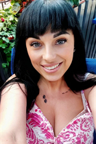 Belle mariée ukrainienne elena de london avec Noirs cheveux, âge 42 photo-3