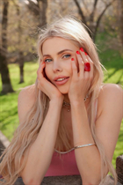 Ukrainian bride mira from kiev with Blonde hair age 39