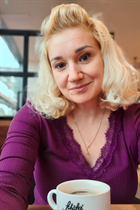 German pretty woman nadezhda from berlin with Blonde hair 47 years old photo-11