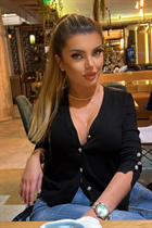Femme roumaine maria de bucharest avec Blond cheveux 38 ans photo-26