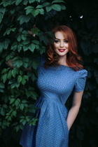 Mariée ukrainienne julia de kiev avec Chatain clairs cheveux, âge 36 photo-10