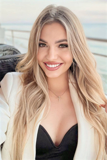 Beautiful wife from Ukraine yuliia from odessa with Blonde hair age 24