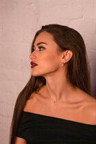 Russian pretty woman kristina from ivanovo with Dark Brown hair age 32 photo-1